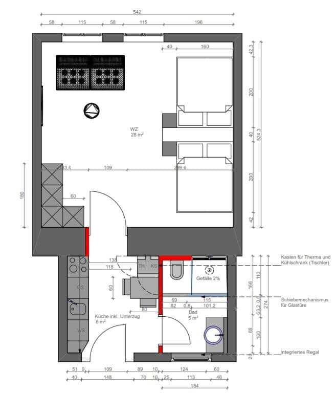 Income property with great yield approx. 8 %