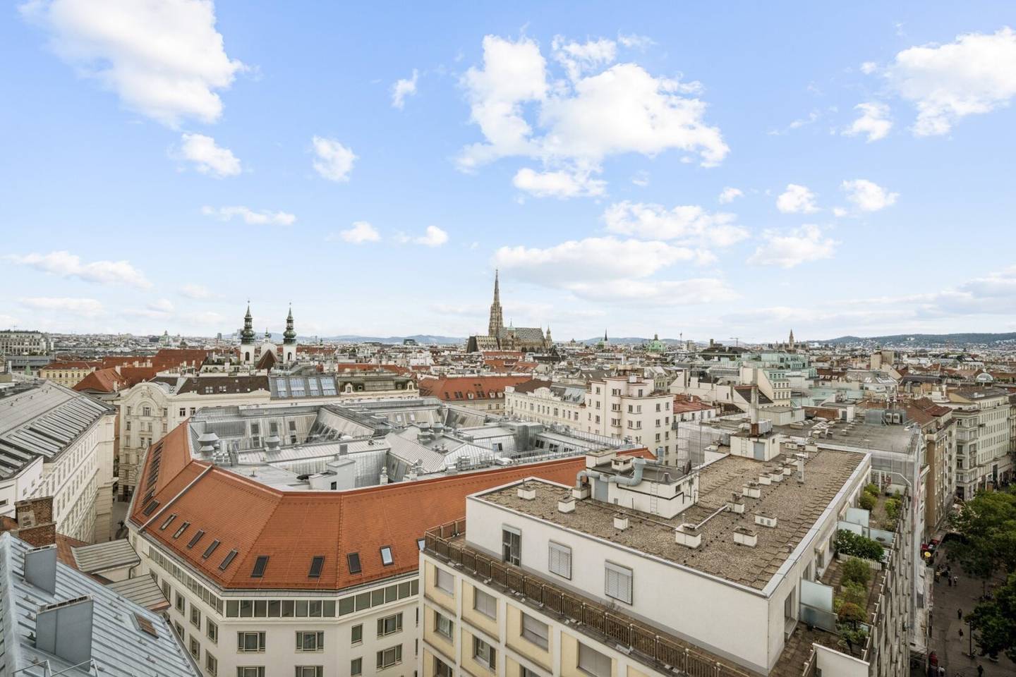 Living Above Vienna's Rooftops – Dreamlike Danube View from the 9th Floor