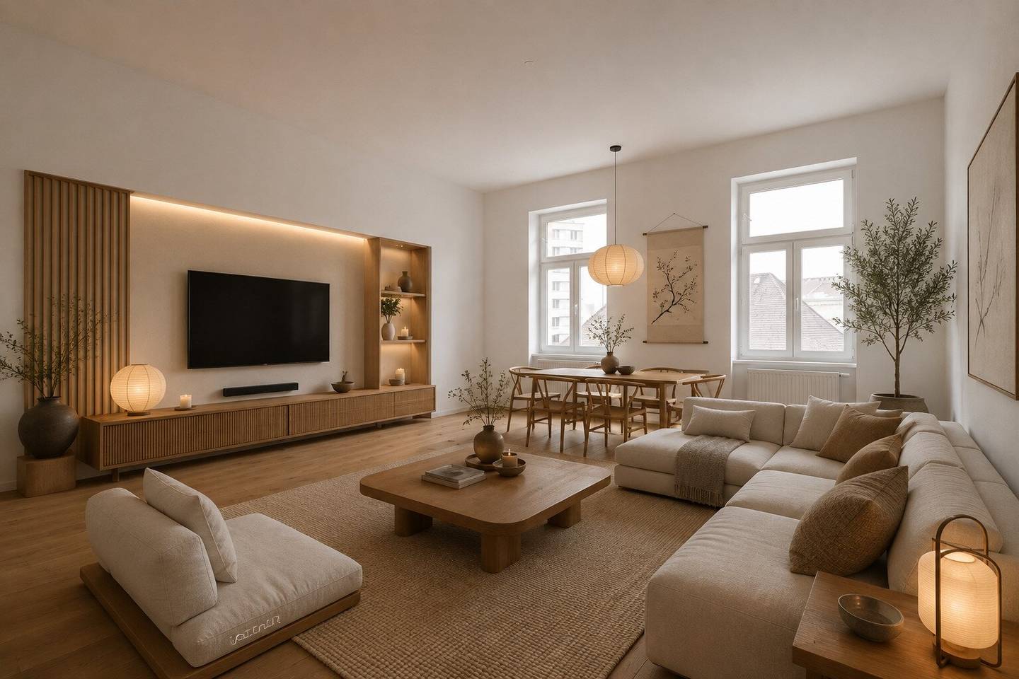 Moderne 3-Zimmer-Altbauwohnung mit Balkon | Erstbezug nach Sanierung