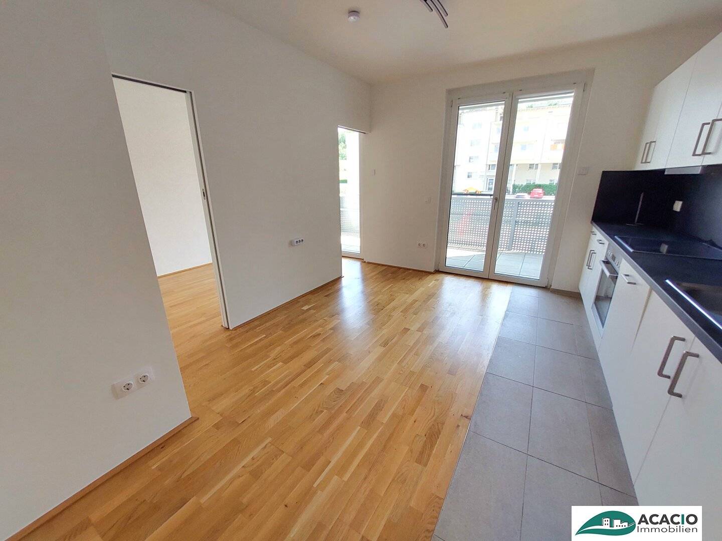 Ideal for singles 1-room apartment in Wohnpark Tullnerfeld - live in the green but work in the city - underground parking space optionally available