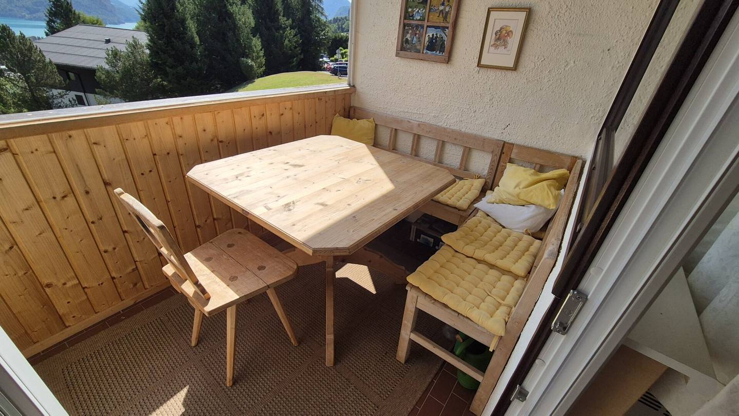 Two-room apartment with beautiful lake view in St.Gilgen for rent