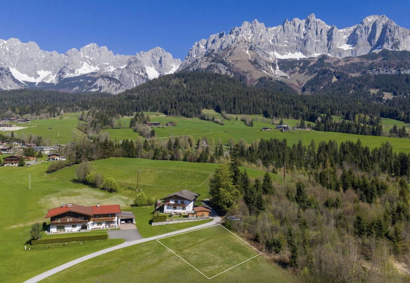 Exklusives Baugrundstück am Wilden Kaiser