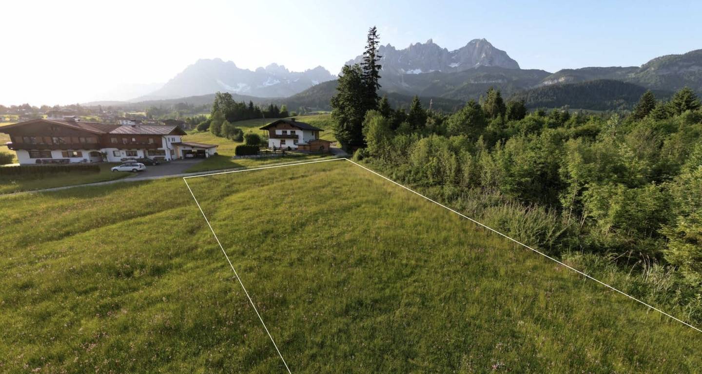 EINE SELTENE GRUNDSTÜCKSRARITÄT AM WILDEN KAISER