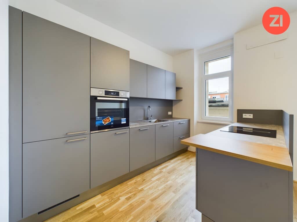 Helle frisch renovierte Wohnung mit Balkon und Lift