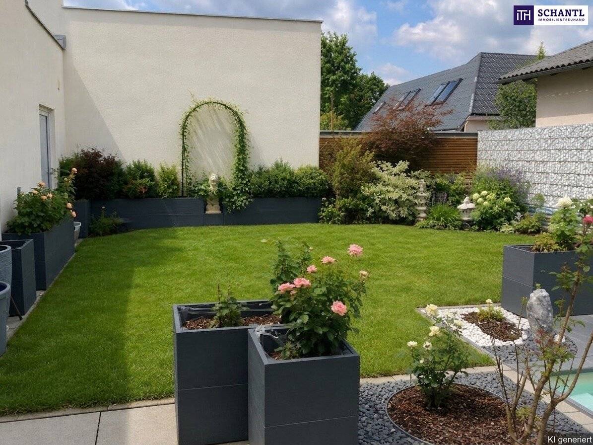 Sommer zuhause genießen! Familienhaus mit eigenem Pool &amp; großer Terrasse