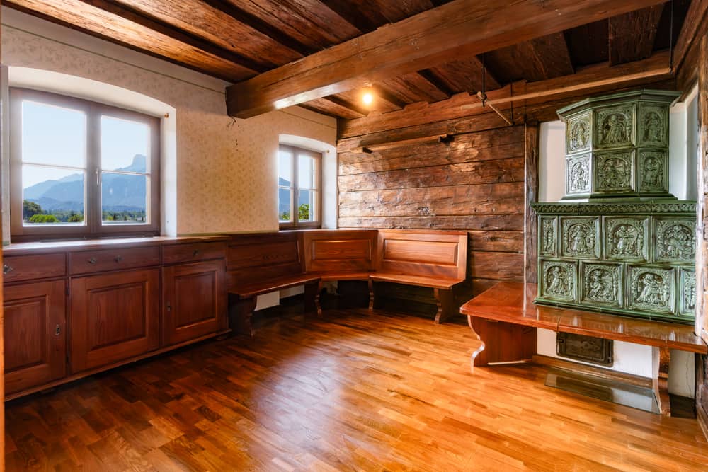 Familienwohnung mit Bergblick und Garten
