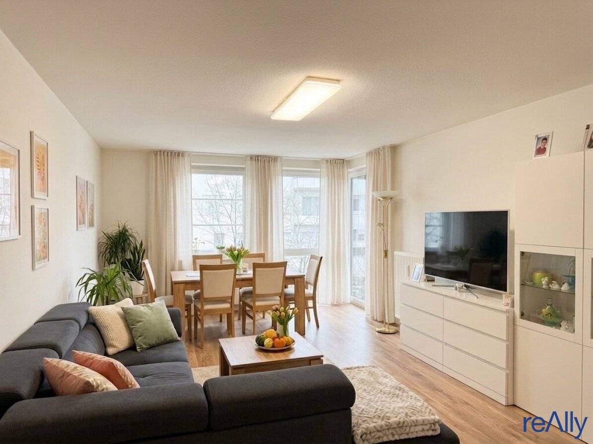 WOHNEN MIT WOHLFÜHLFAKTOR – vollsanierte 3-Zimmer-Wohnung mit Balkon in ruhiger Lage