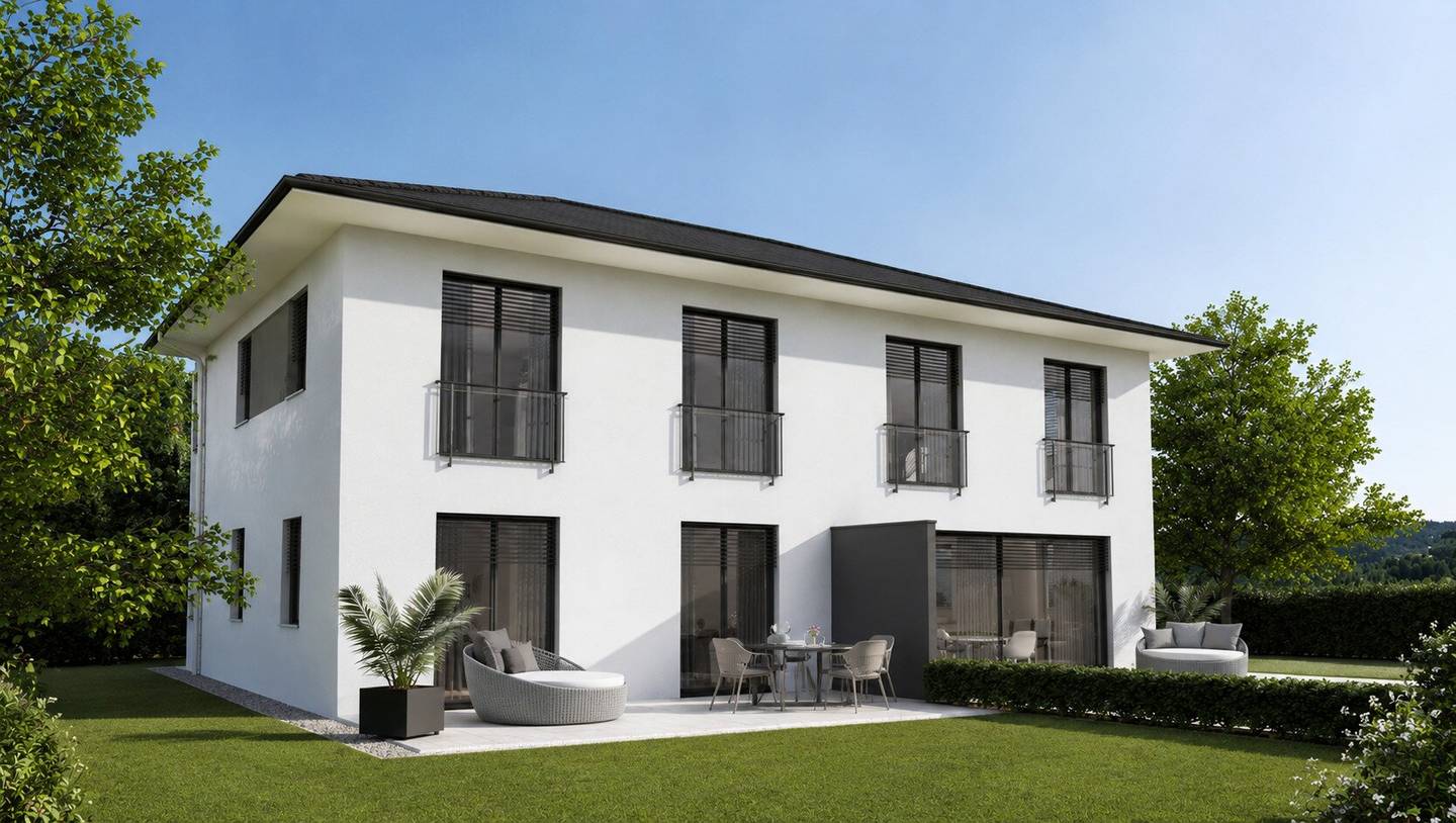 Neubau Doppelhaushälfte massiv in Fritzens