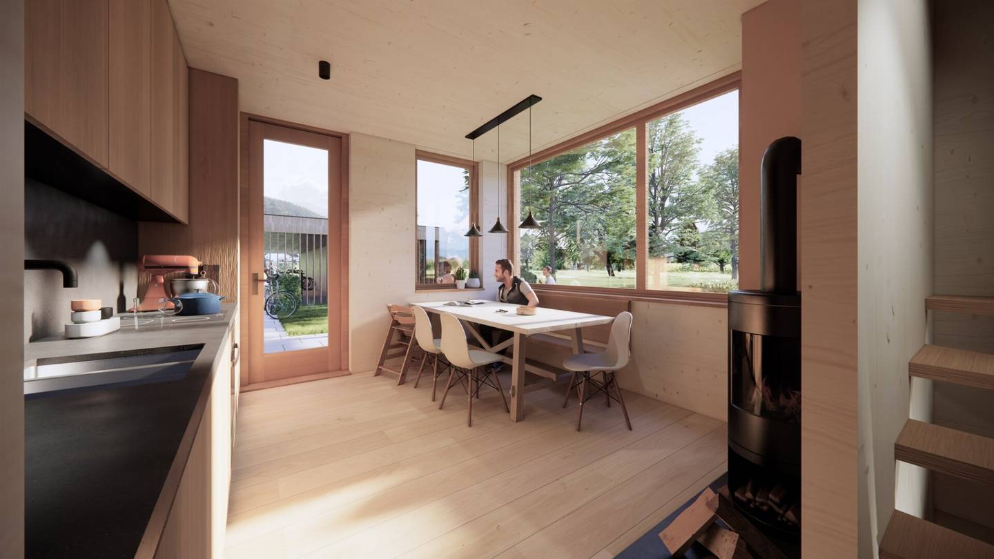 Feldkirch - Tosters, Neubau - 5 Zimmer Wohnung  mit 102 m², eigener Keller und Garten - Bezug Herbst 2026