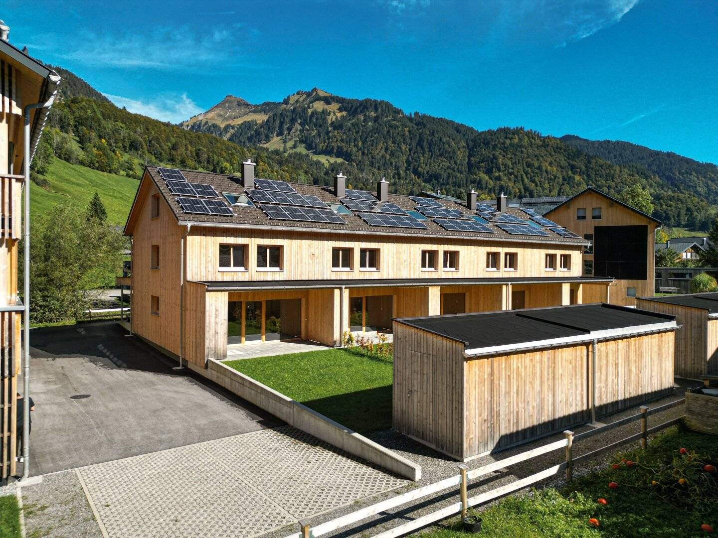 Au - Bregenzerwald - NEUBAU - gemütliches Reihenhaus aus Vollholz mit hoher Wohnbauförderung