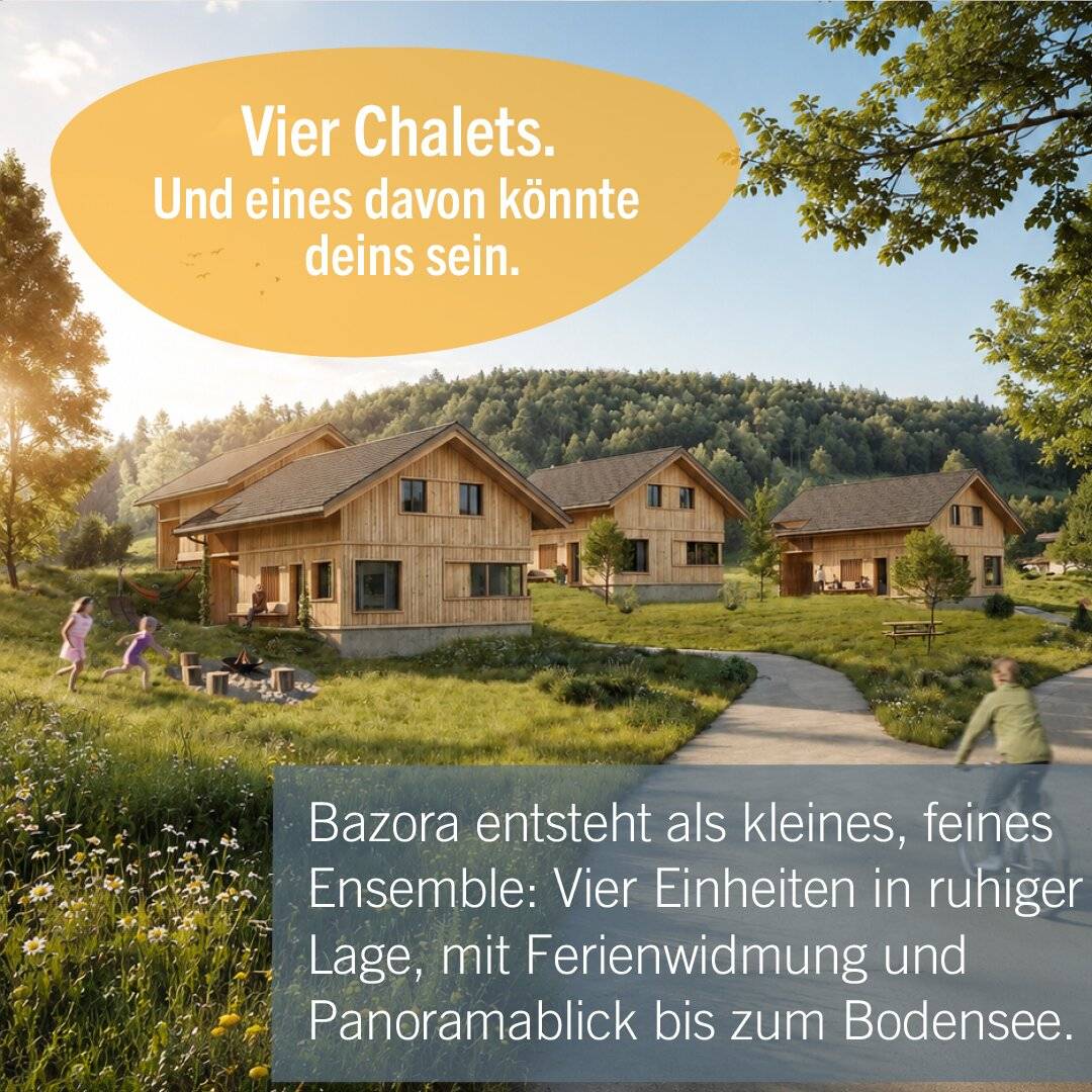 gemütliches Holzhauf  auf der Bazora - Neubau - in Vollholzqualität zu verkaufen
