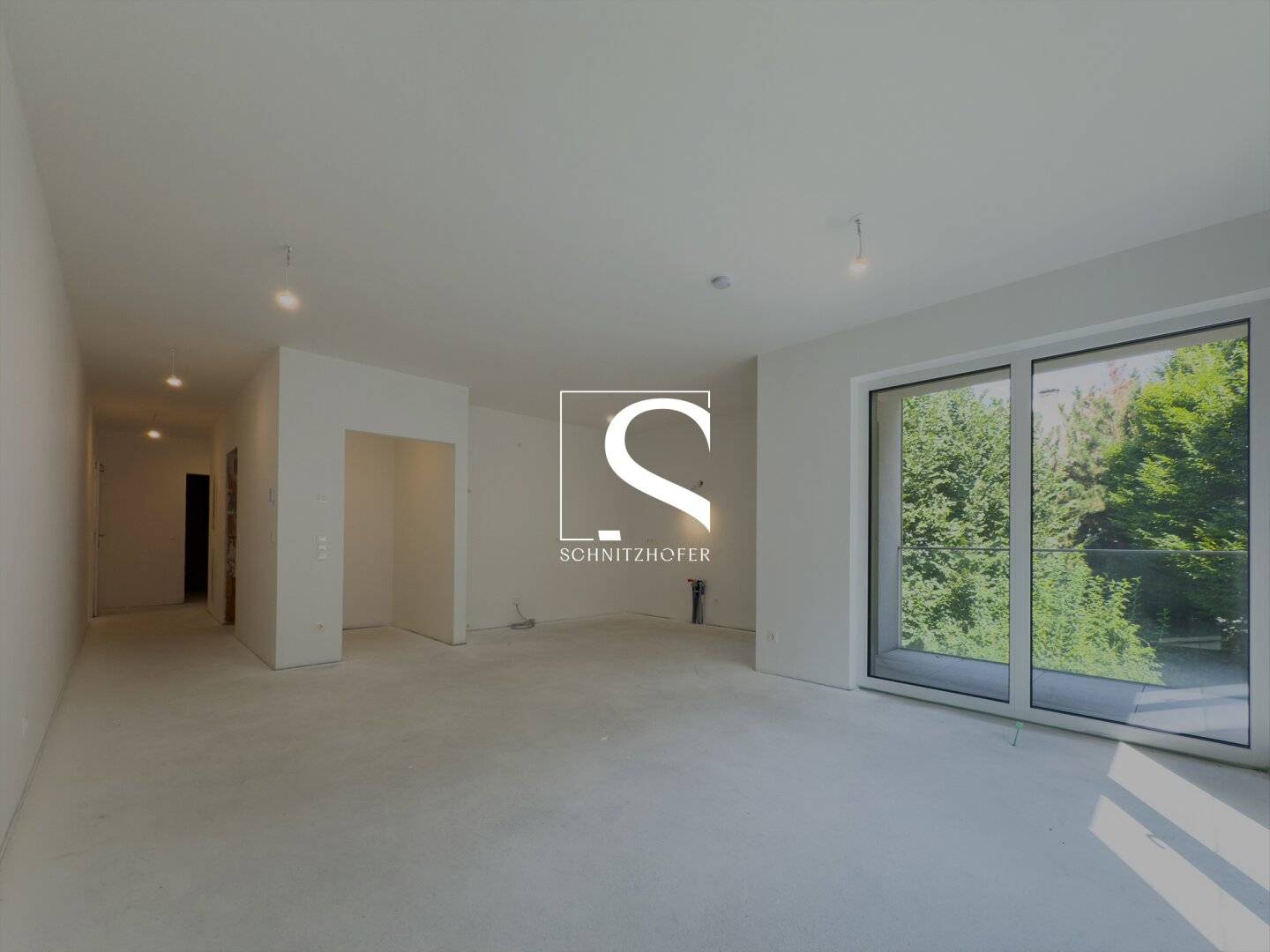 DAS STADTGLÜCK "DREIZEHN" | 3-room apartment with loggia | Barrier-free &amp; underground car park | Commission-free