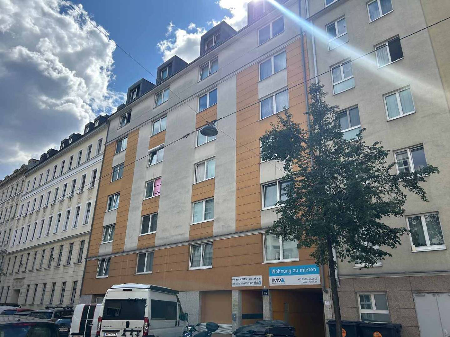 Helle Singlewohnung mit Lift und Einbauküche