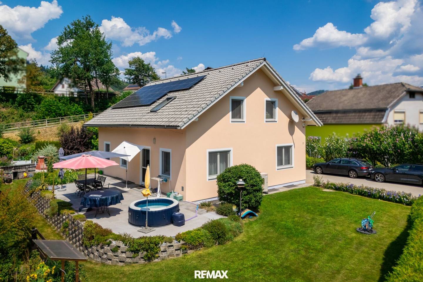 Modern dream home with magnificent garden in Bruck an der Mur
