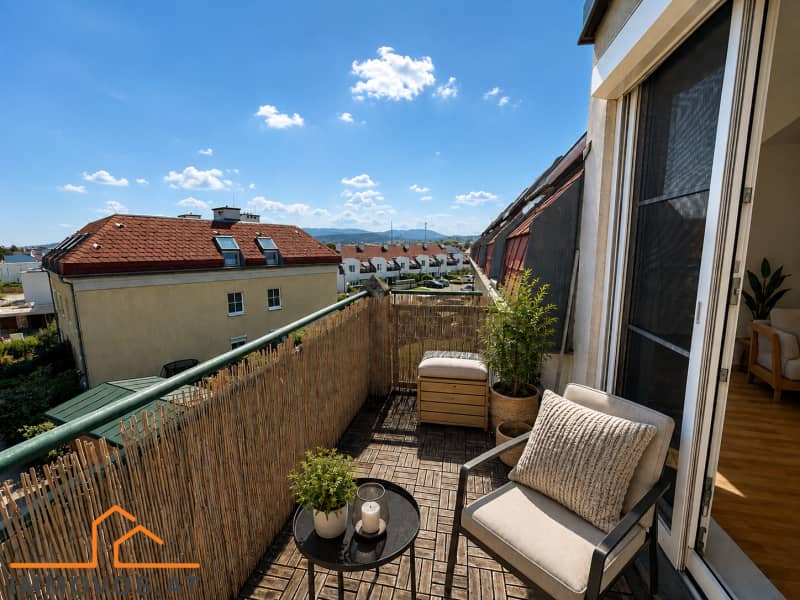 Ruhige Wohnung mit Südbalkon und Garage