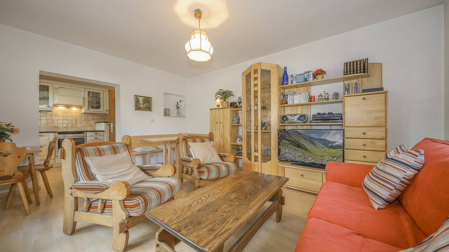 Ground floor apartment with view of Kitzbüheler Horn and two balconies