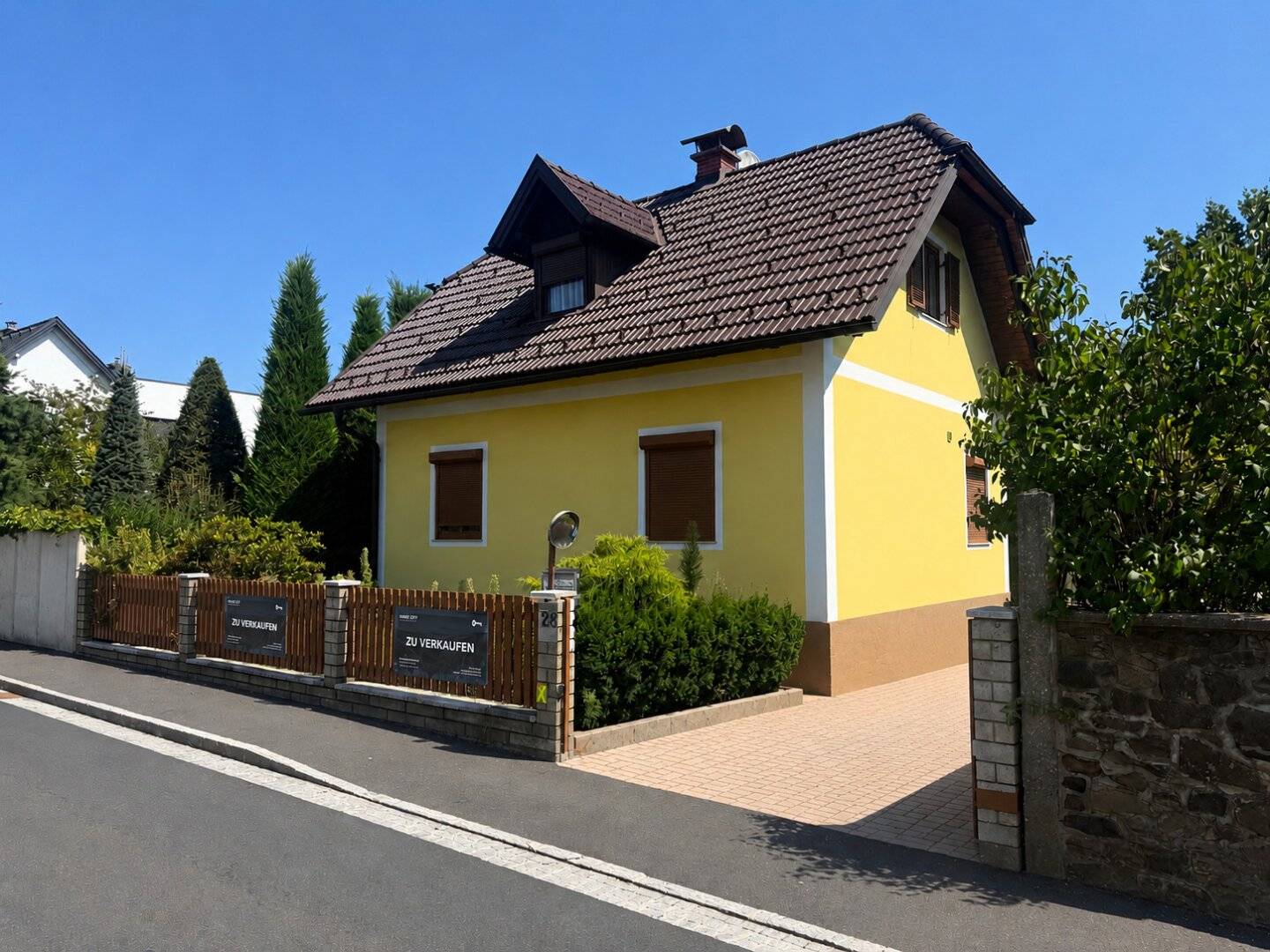 Leibnitz vor der Tür- Der eigene Garten dahinter
