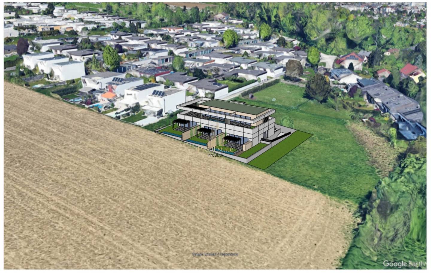 Attraktives Wohnprojekt mit 4 oder mehr Wohneinheiten in ruhiger, grüner Lage in Thalheim! - Sackgasse!