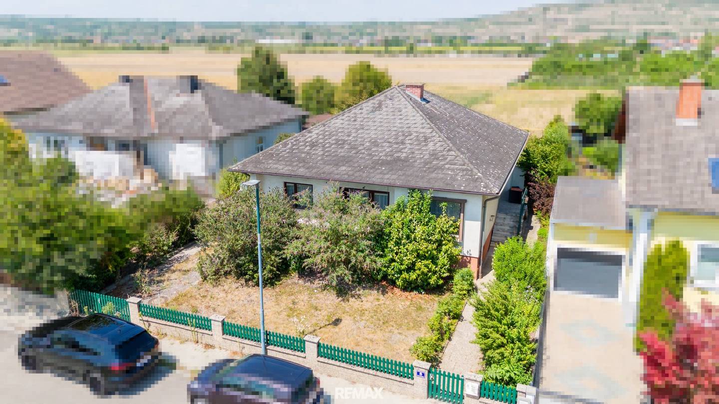 Bungalow in familienfreundlicher, ländlicher Lage mit schöner Gartenfläche in Stadtnähe