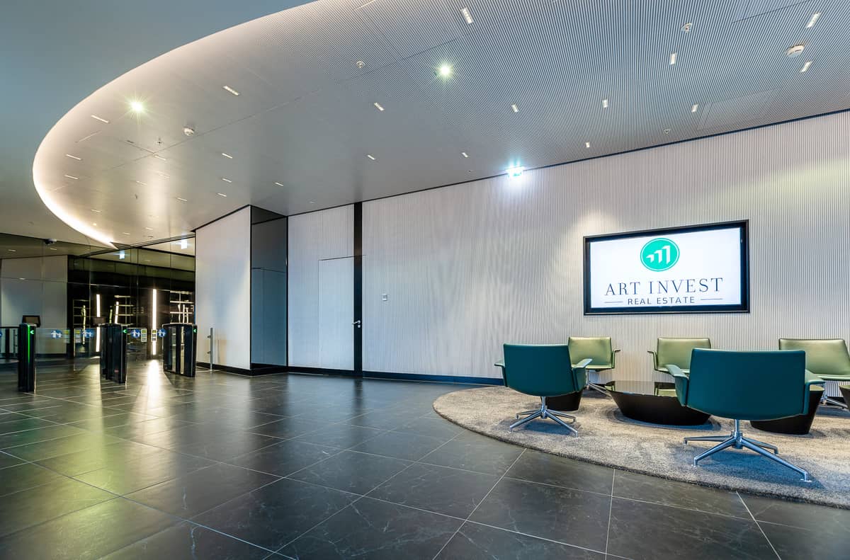 Panoramic view in Millennium Tower loft apartment with concierge