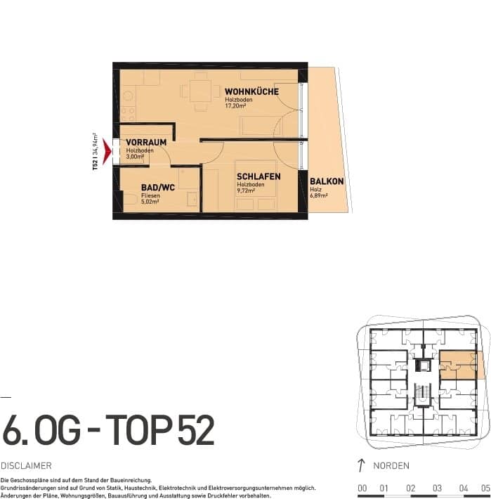 Traumwohnung im 6.Obergeschoss mit unglaublichem Weitblick über Graz, herrlicher Terrasse und Tiefgaragenparkplatz