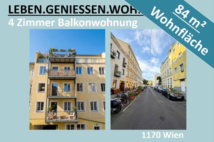 4 ROOM APARTMENT WITH 6 M² BALCONY