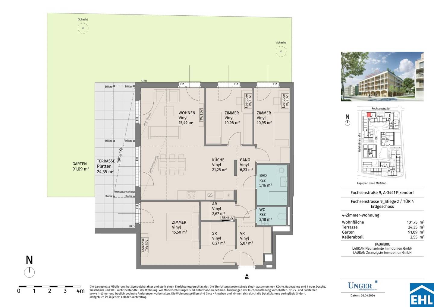 Modern Living in the Green: Your New Home in the Heart of the Tullnerfeld