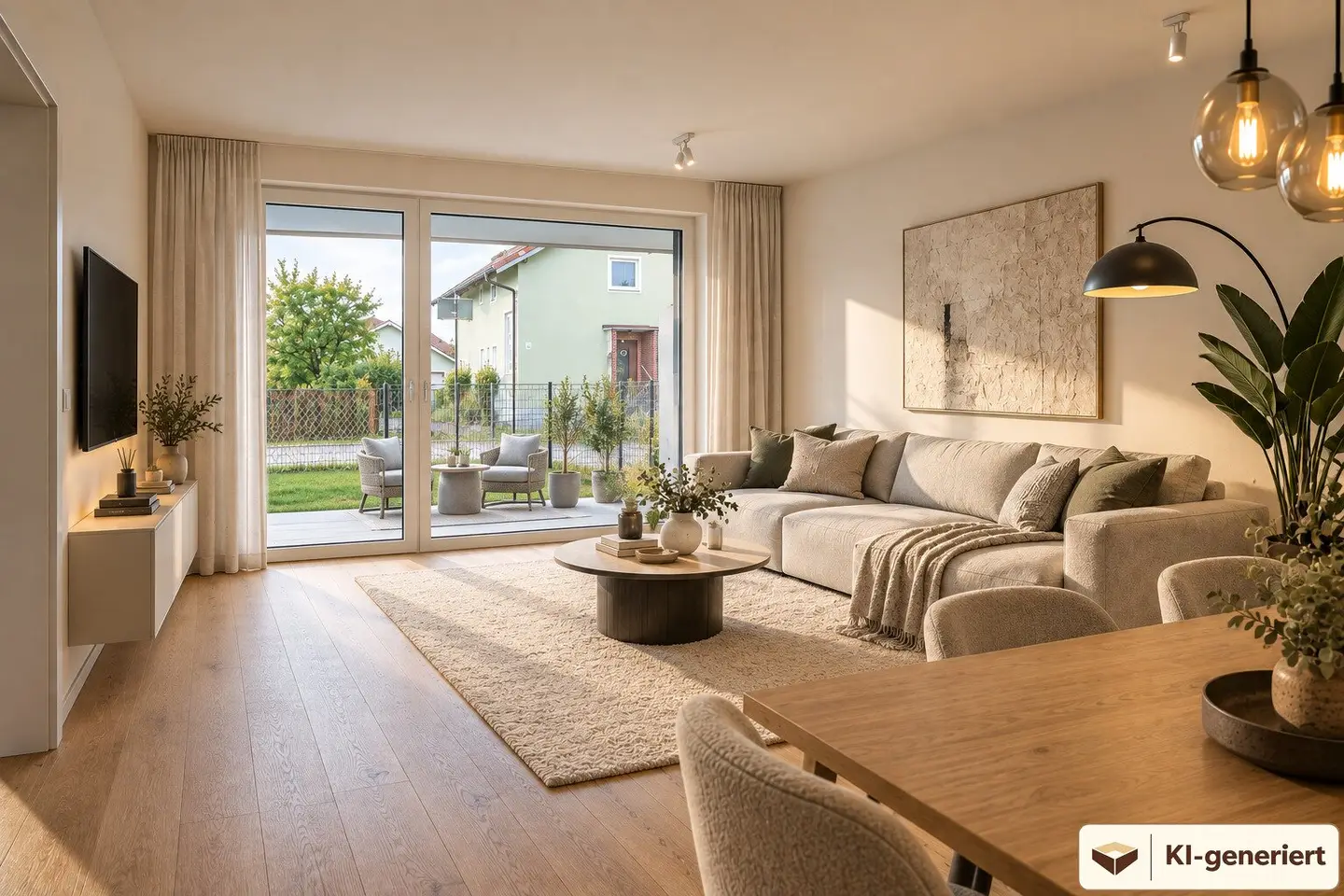 Gartenliebe inklusive – moderne 2-Zimmer-Wohnung zum Erstbezug