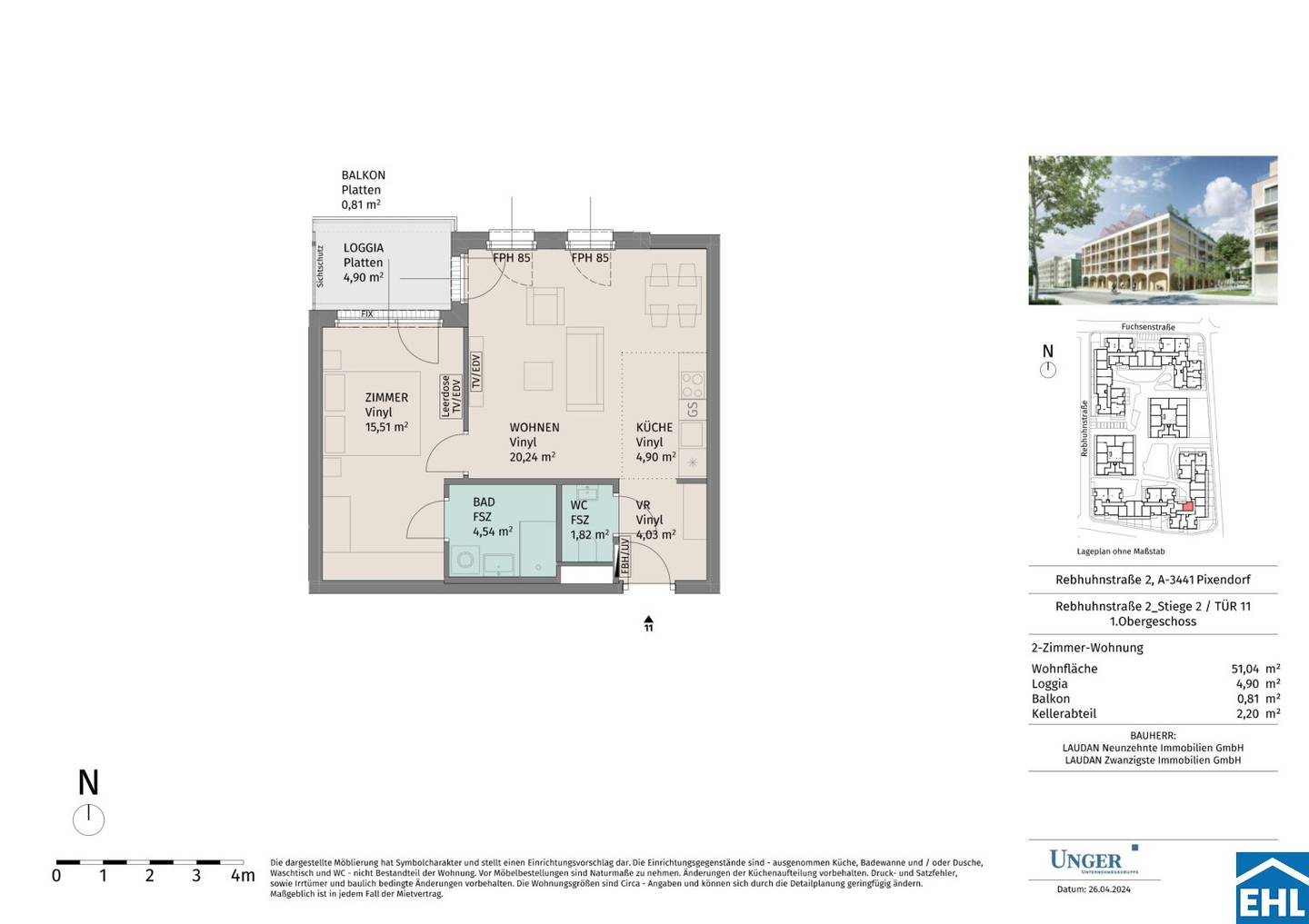 Urban living in green surroundings: Discover your new home in the Tullnerfeld