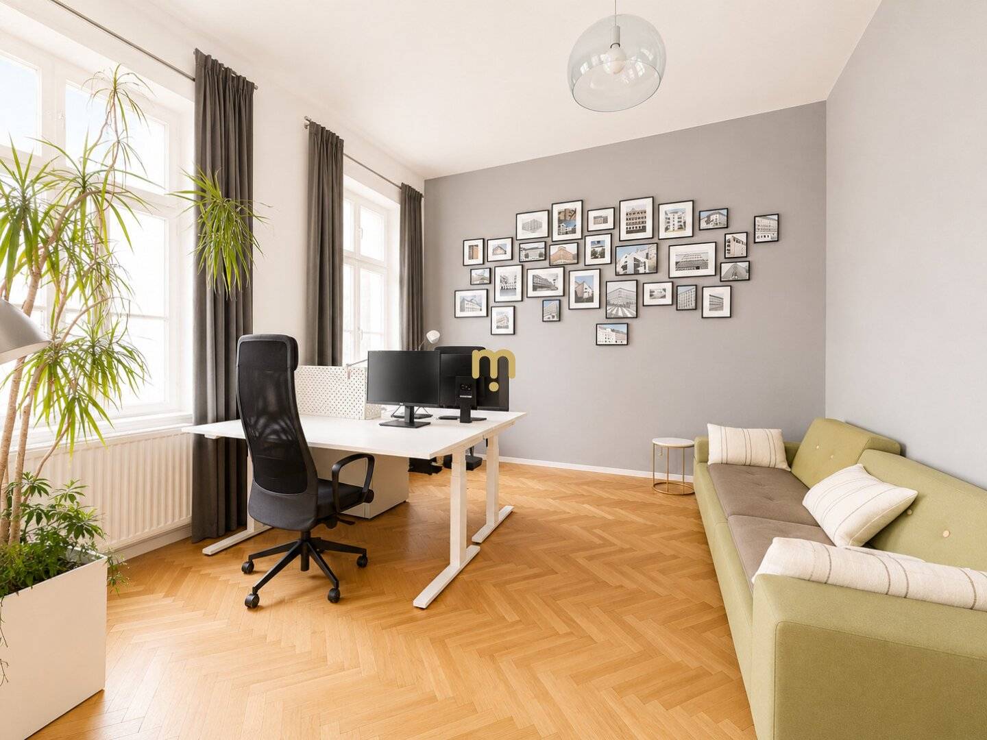 Stylish All-inclusive 2-room office space near Kärntner Straße and Opera - 52 m² for rent