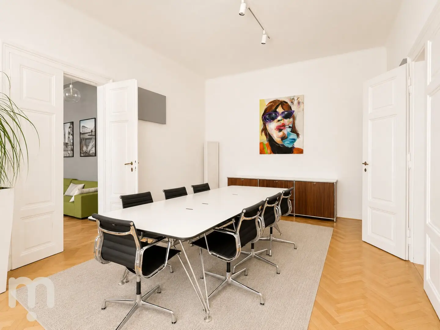 Stilvolle All-inclusive 2-Zimmer-Bürofläche nahe Kärntner Straße &amp; Oper - 52 m² zu vermieten