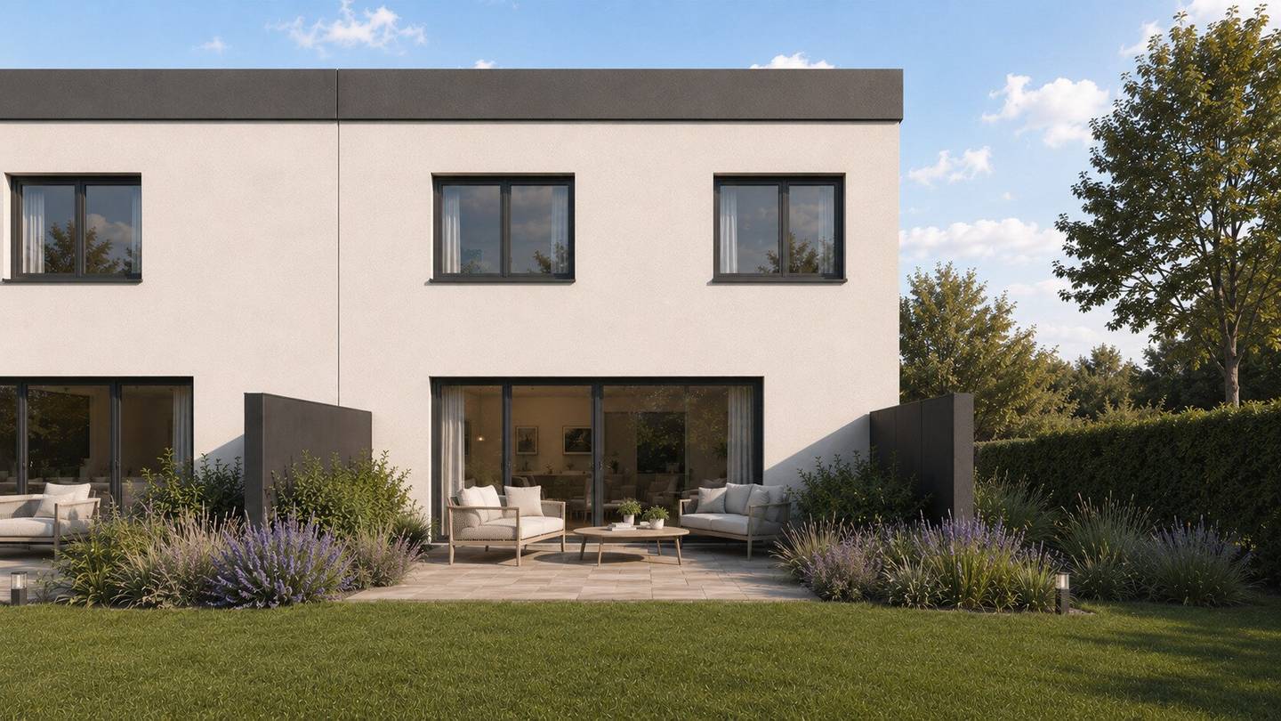Modernes Reihenhaus im Grünen – ruhig gelegen &amp; bestens angebunden