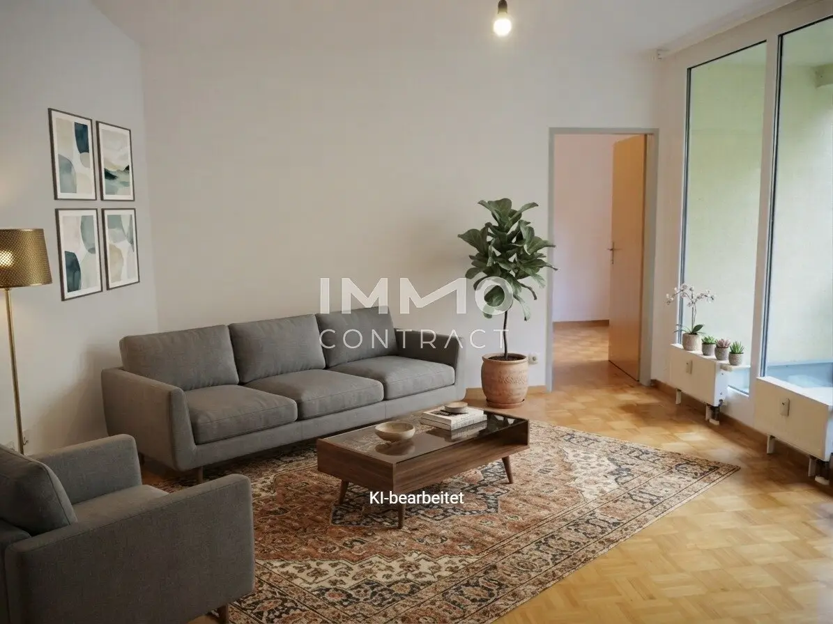 Schöne 2-Zimmer Wohnung mit Loggia  im Zentrum nähe Landstraße - Marienstraße 12