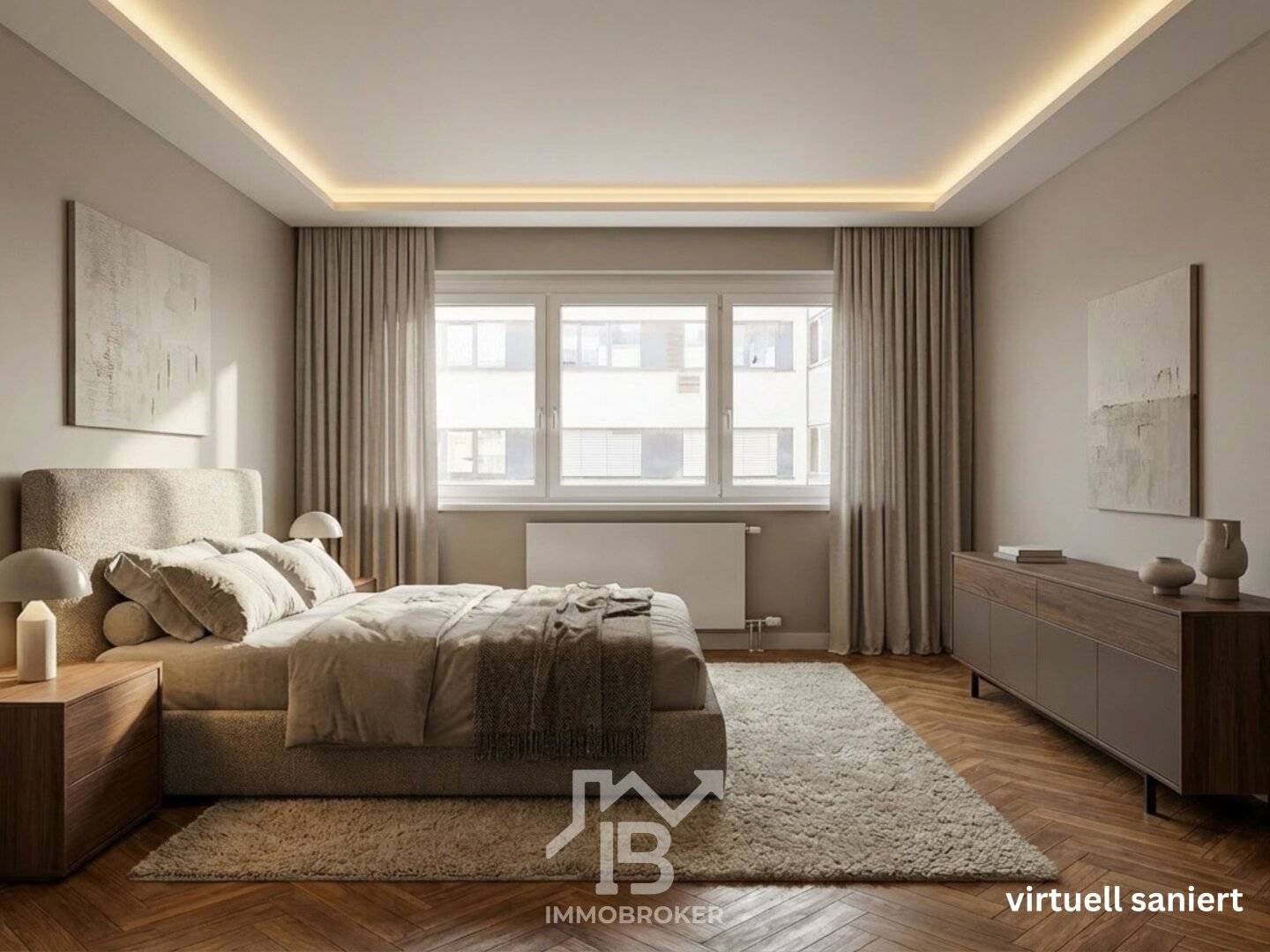 Spacious 3-room apartment with balcony and view of Pöstlingberg in Urfahr
