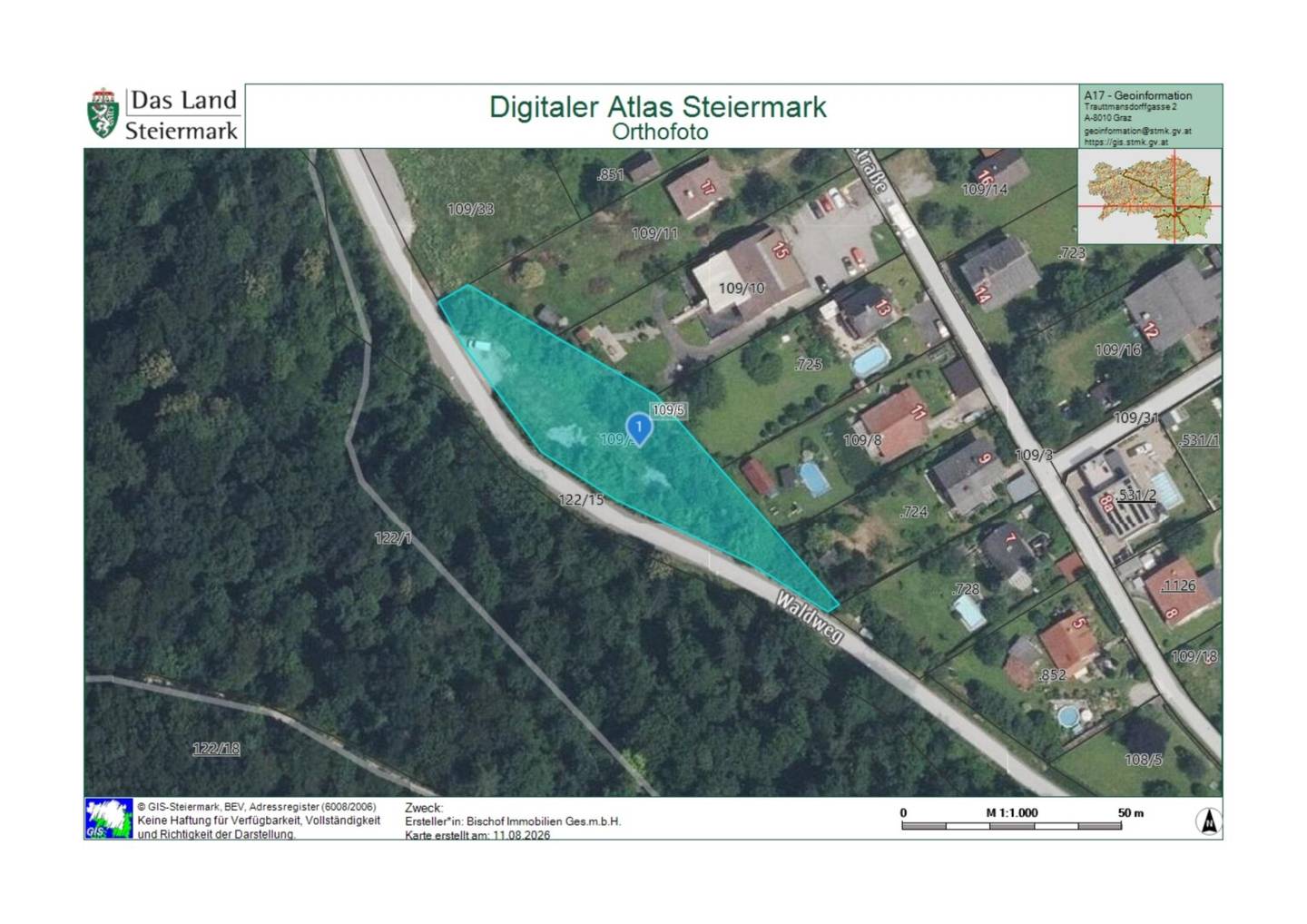 Großzügiges Baugrundstück in Graz-Gösting!