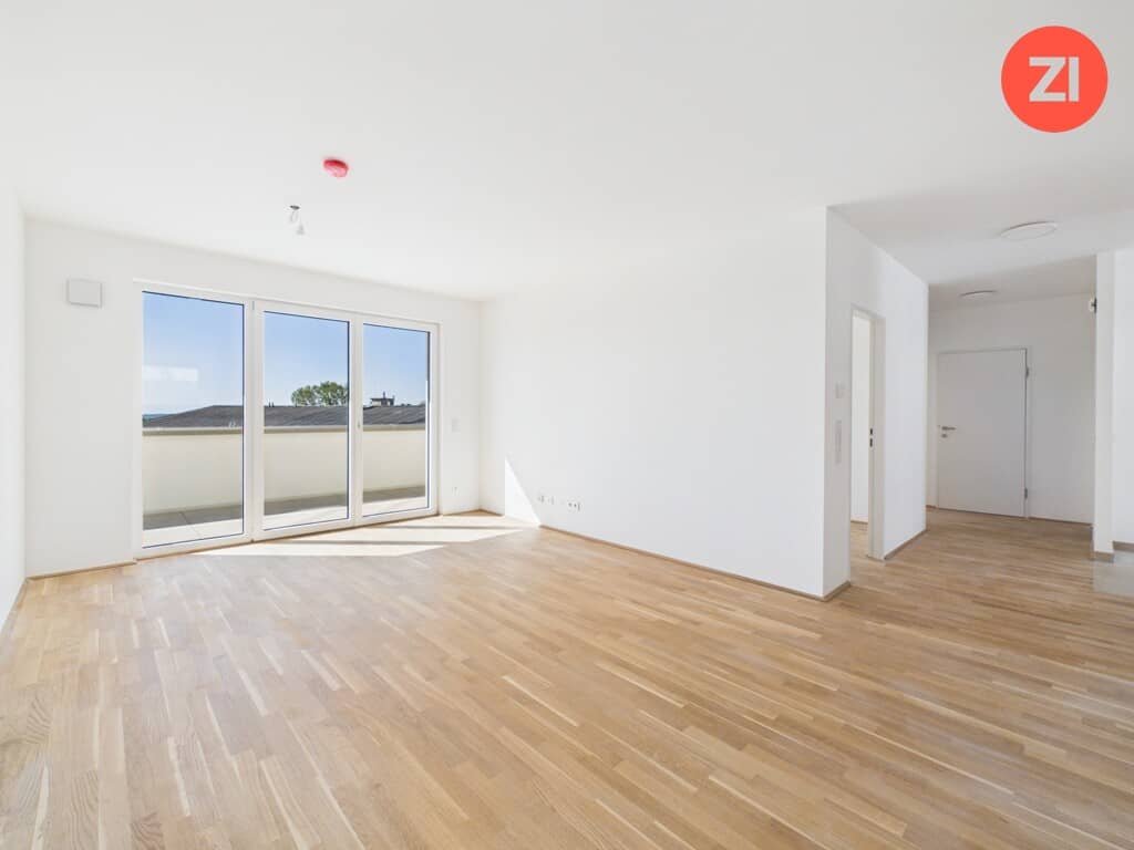 Bright apartment with balcony and modern fitted kitchen