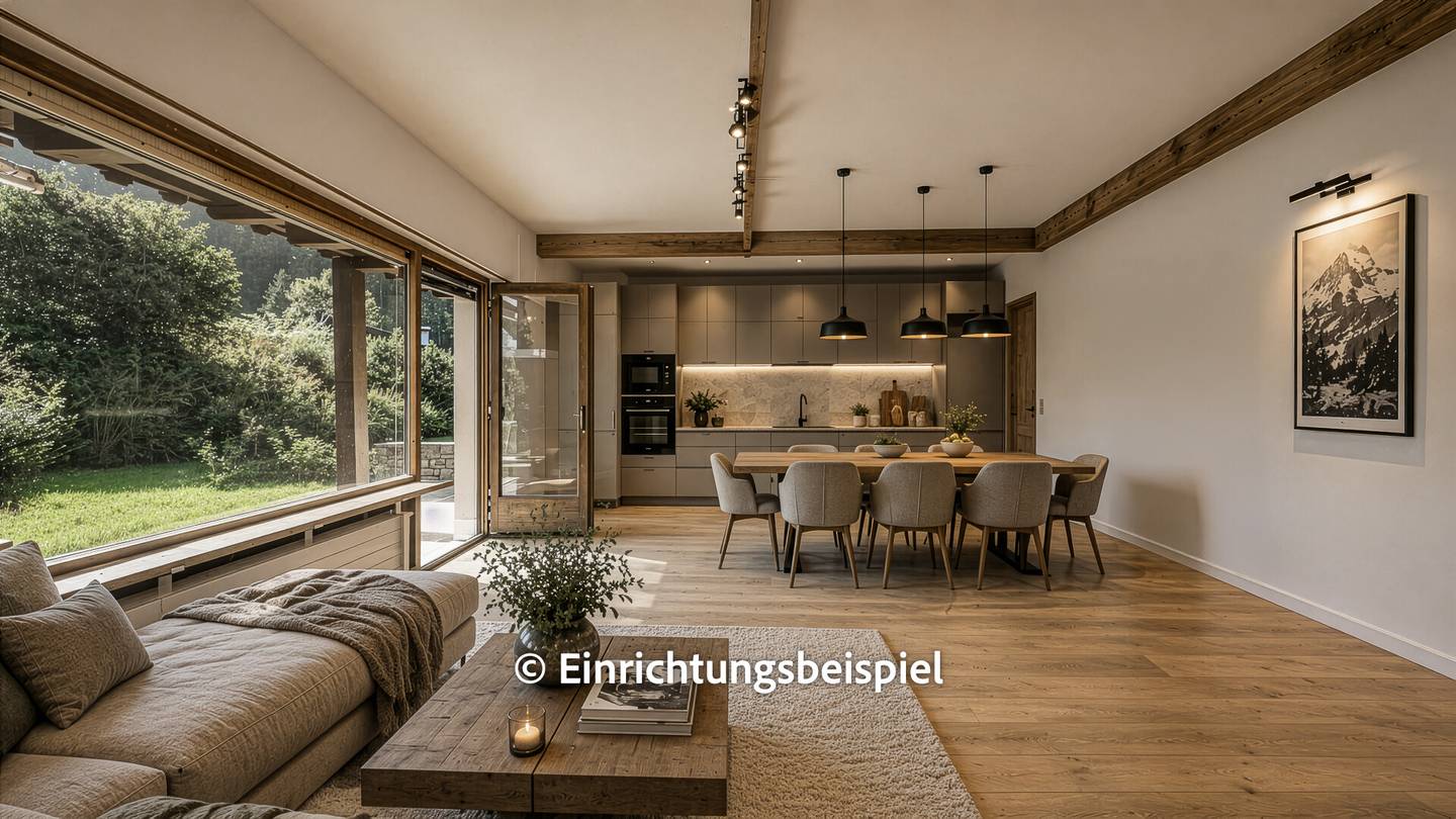 Ruhige Erdgeschosswohnung mit Terrasse und Garten