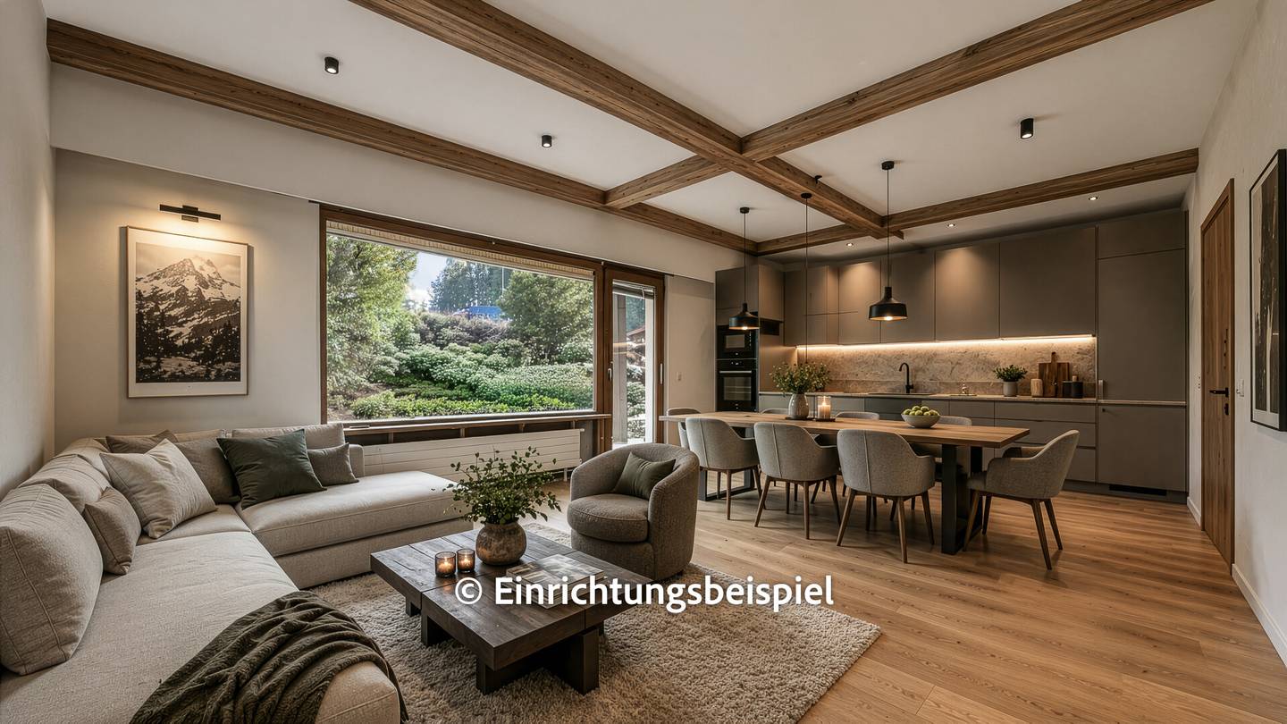 Ruhige Erdgeschosswohnung mit Terrasse und Garten