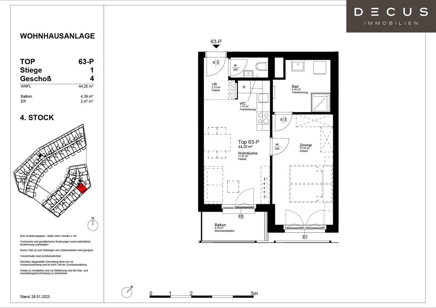 FROM DECEMBER | 2-ROOM | SOUTHEAST-FACING | BALCONY | AT THE ALTE DONAU | DONAUSTADTBRÜCKE