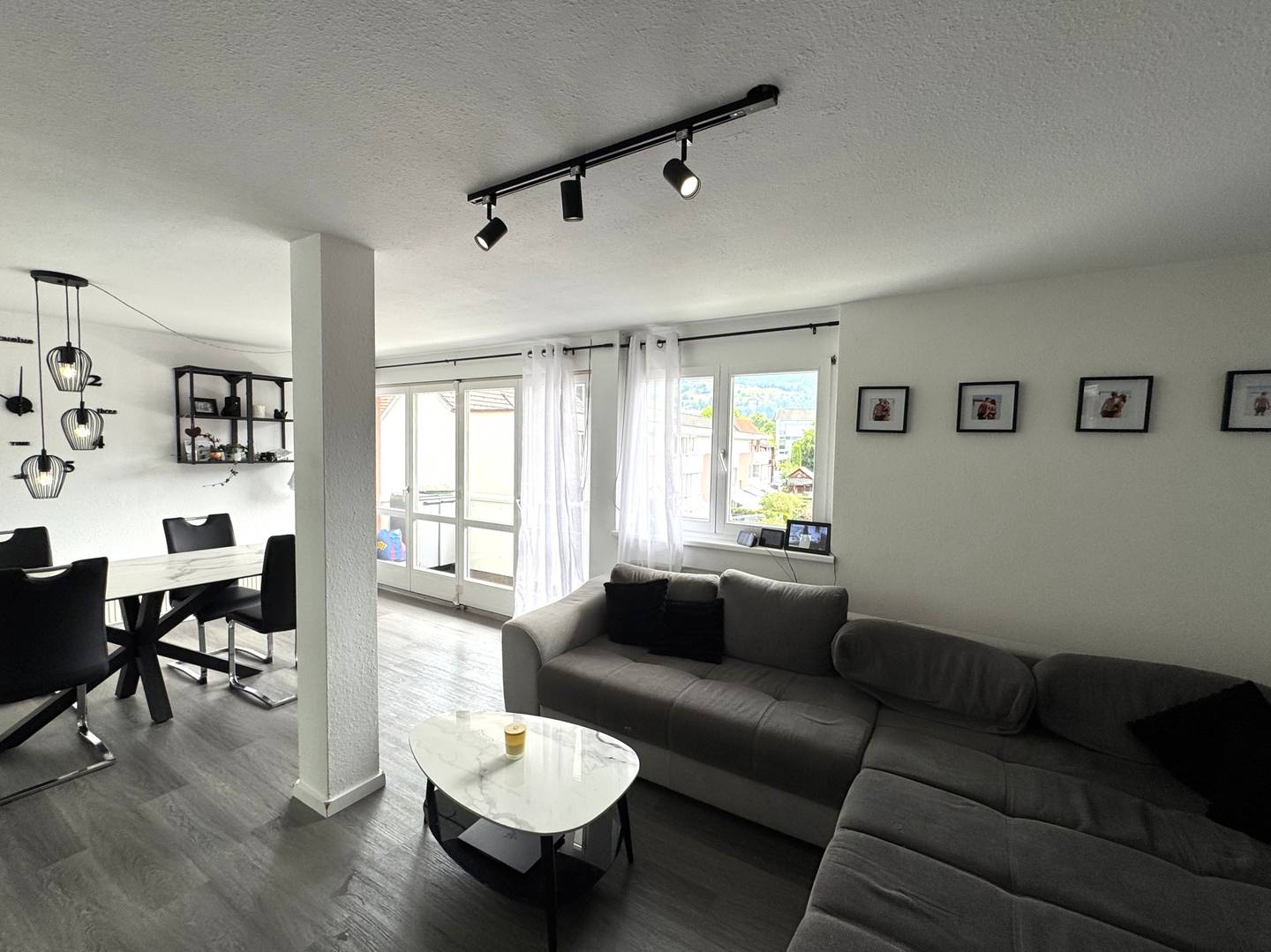 Bright Wohnung quiet and close to the city with underground parking