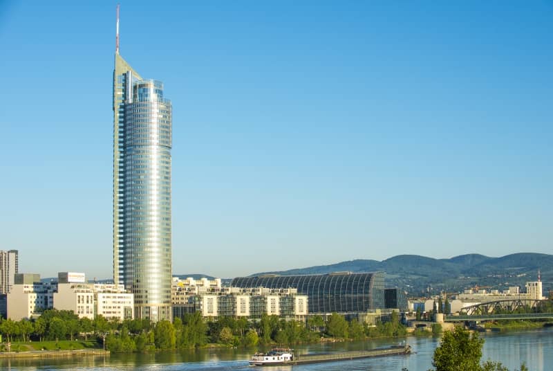 Blue Building am Donauufer nachhaltig modern Wohnung