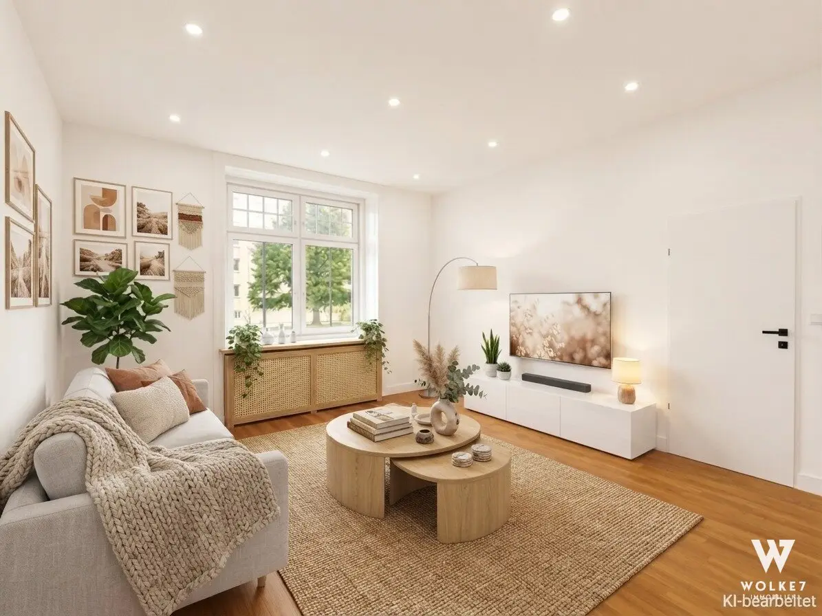 First occupancy: Stylishly renovated 2-room apartment | U6 Dresdner Straße in 2 minutes on foot
