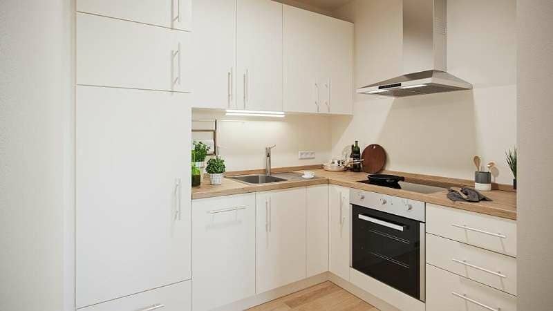 Bright apartment with modern kitchen and parking near Naarn