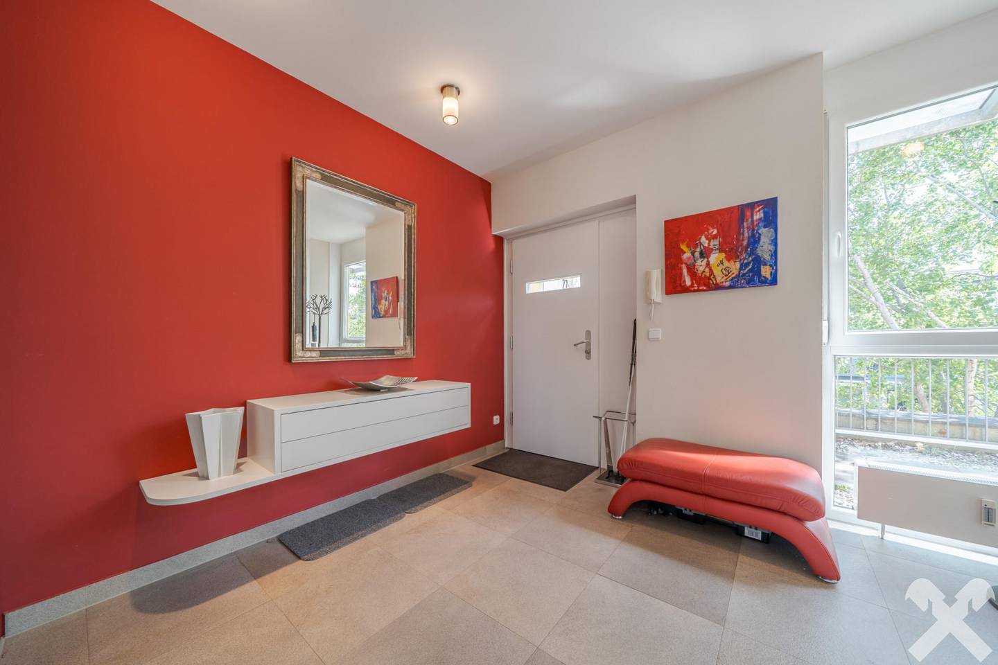 Maisonettewohnung with sauna double garage and Schlossberg view