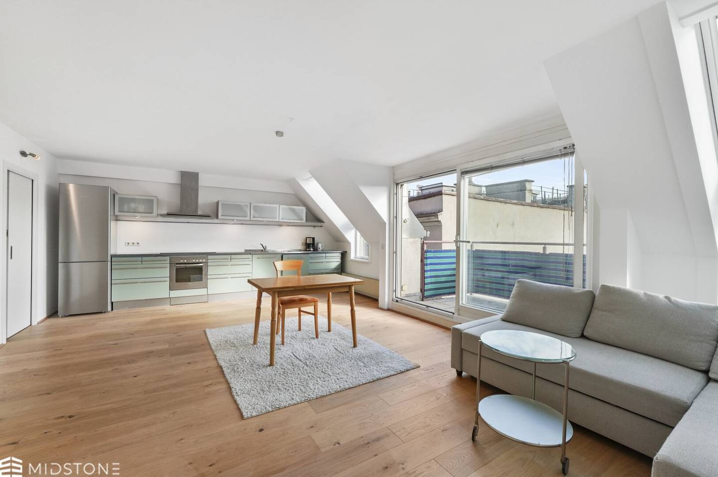 High-quality living above Vienna Dreamlike attic apartment with outdoor areas