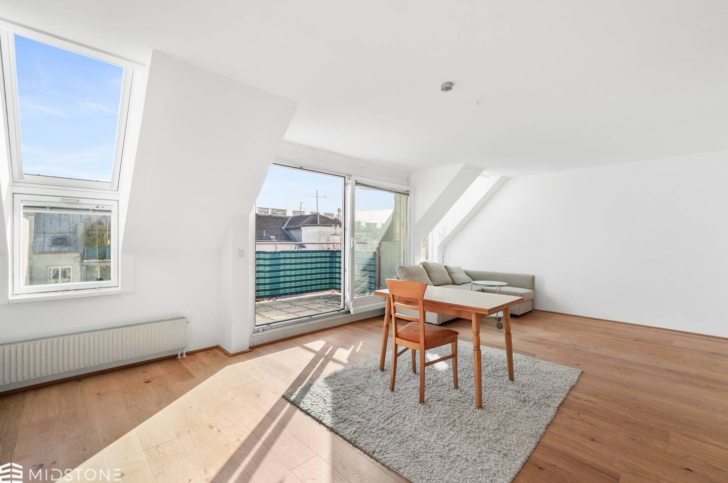 High-quality living above Vienna Dreamlike attic apartment with outdoor areas