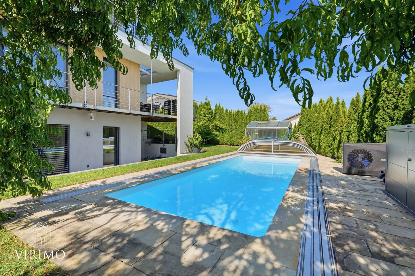 Exklusives Einfamilienhaus mit Panoramablick, Salzwasserpool, Photovoltaik und hochwertiger Ausstattung in Arbing bei Perg