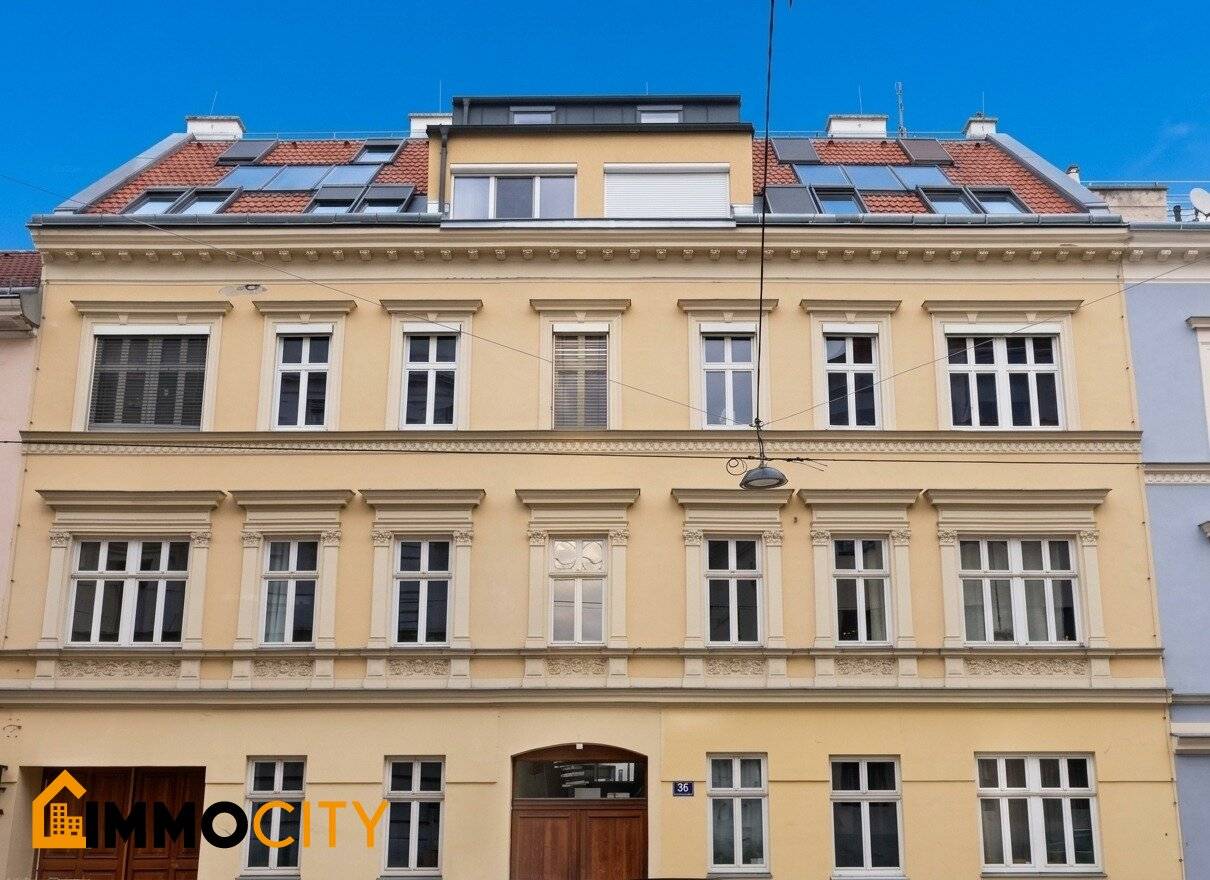 Erstbezug auf zwei Ebenen – Atelier / Büro / Ordination mit zwei großzügigen Terrassen, Staudgasse 36, 1180 Wien