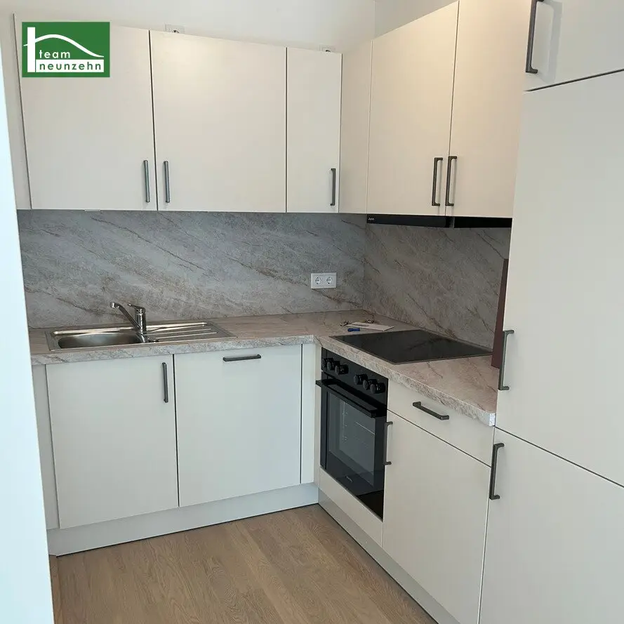 Stylish 2-room first occupancy with balcony – modern living near the Alte Donau