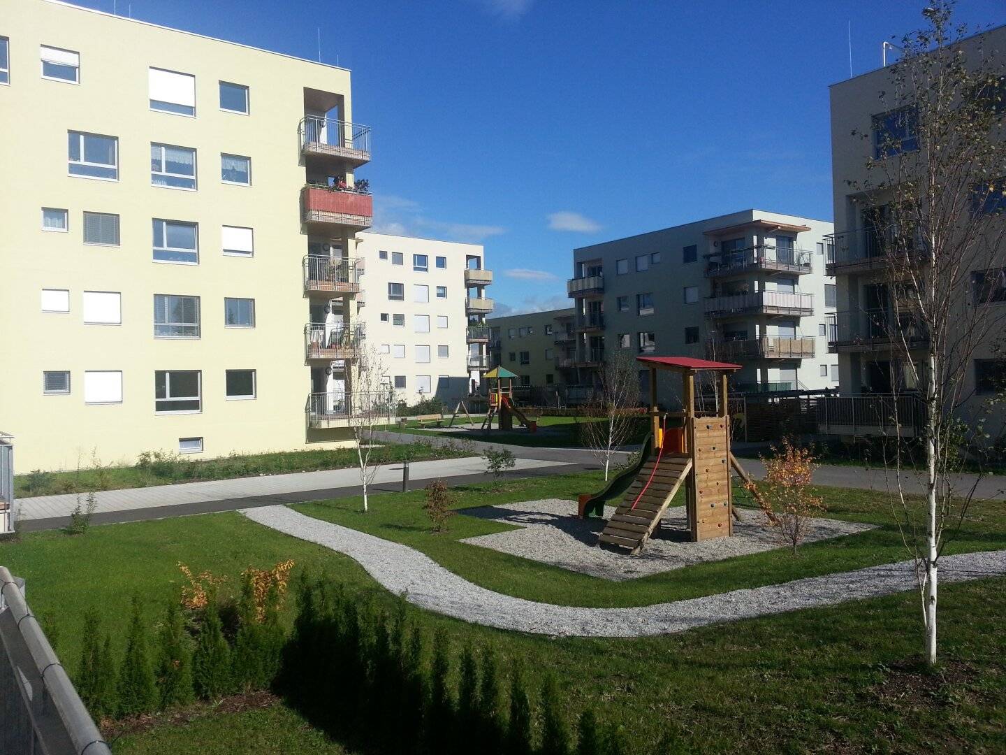 Garden apartment, ecological construction